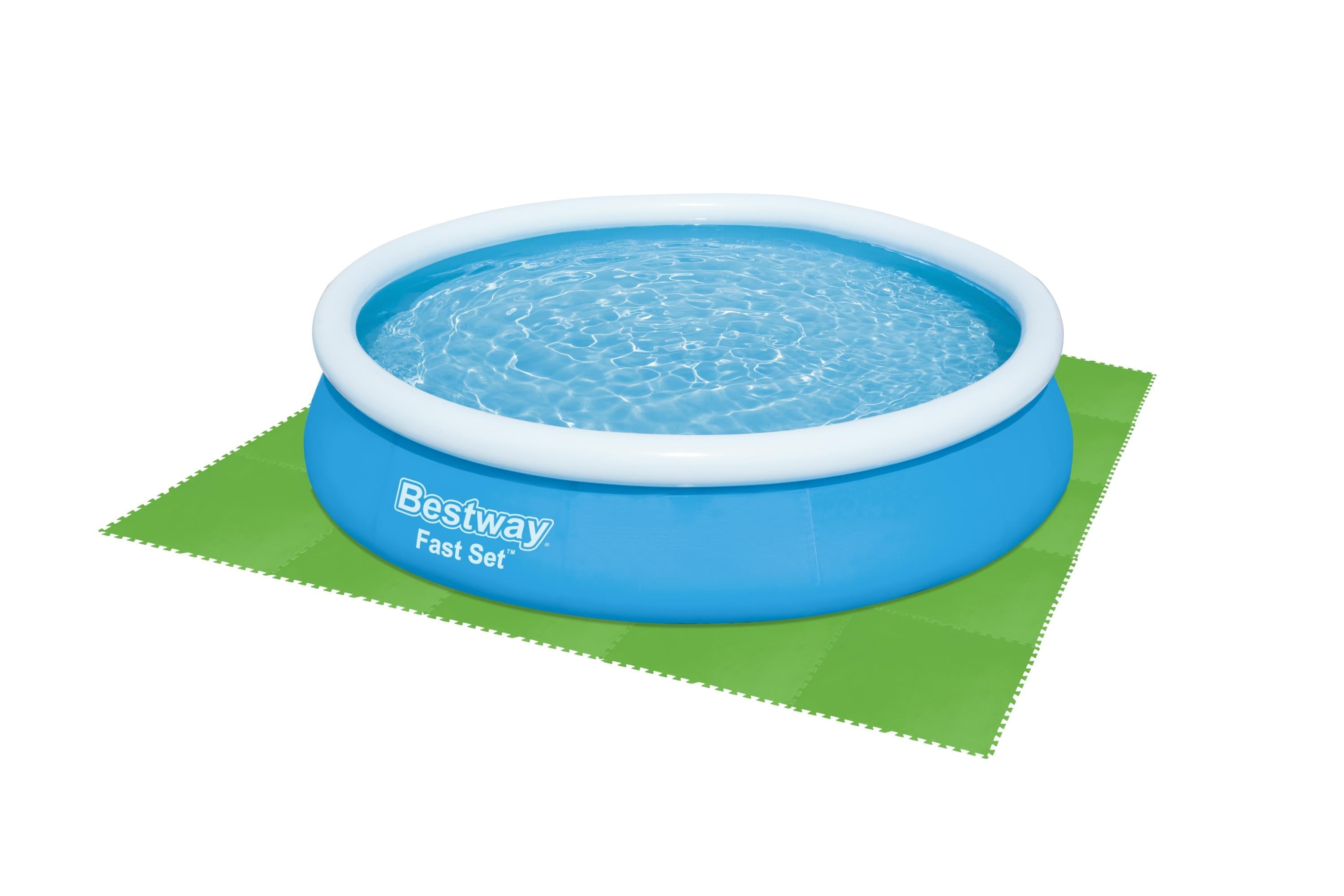 Tappeto ad incastro puzzle sotto piscina e giochi componibile e protettivo Bestway 58636