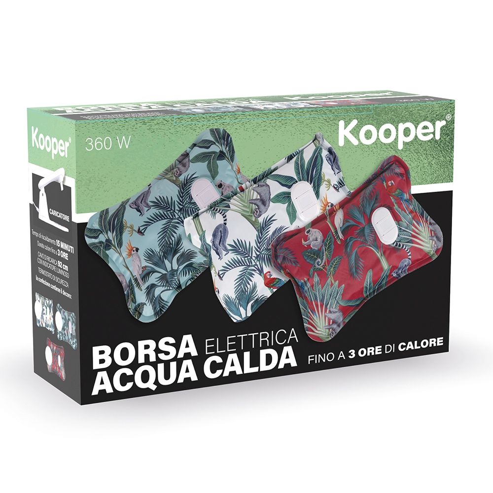 Borsa acqua calda elettrica 360W Tropical Kooper