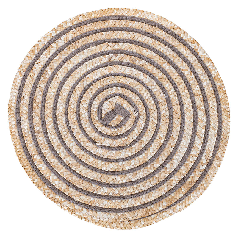 Tovaglietta tonda 38 cm con trama a spirale Spiral Stones