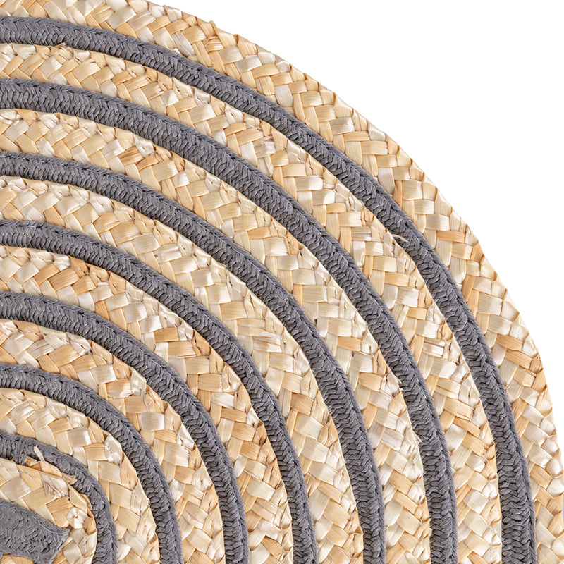 Tovaglietta tonda con trama a spirale Spiral Stones