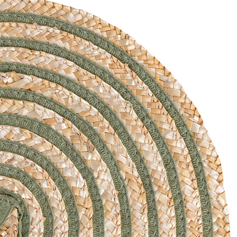 Tovaglietta tonda con trama a spirale Spiral Stones