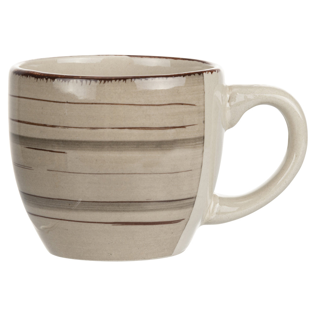 Tazzina per caffè 90 ml in porcellana stoneware Lipari