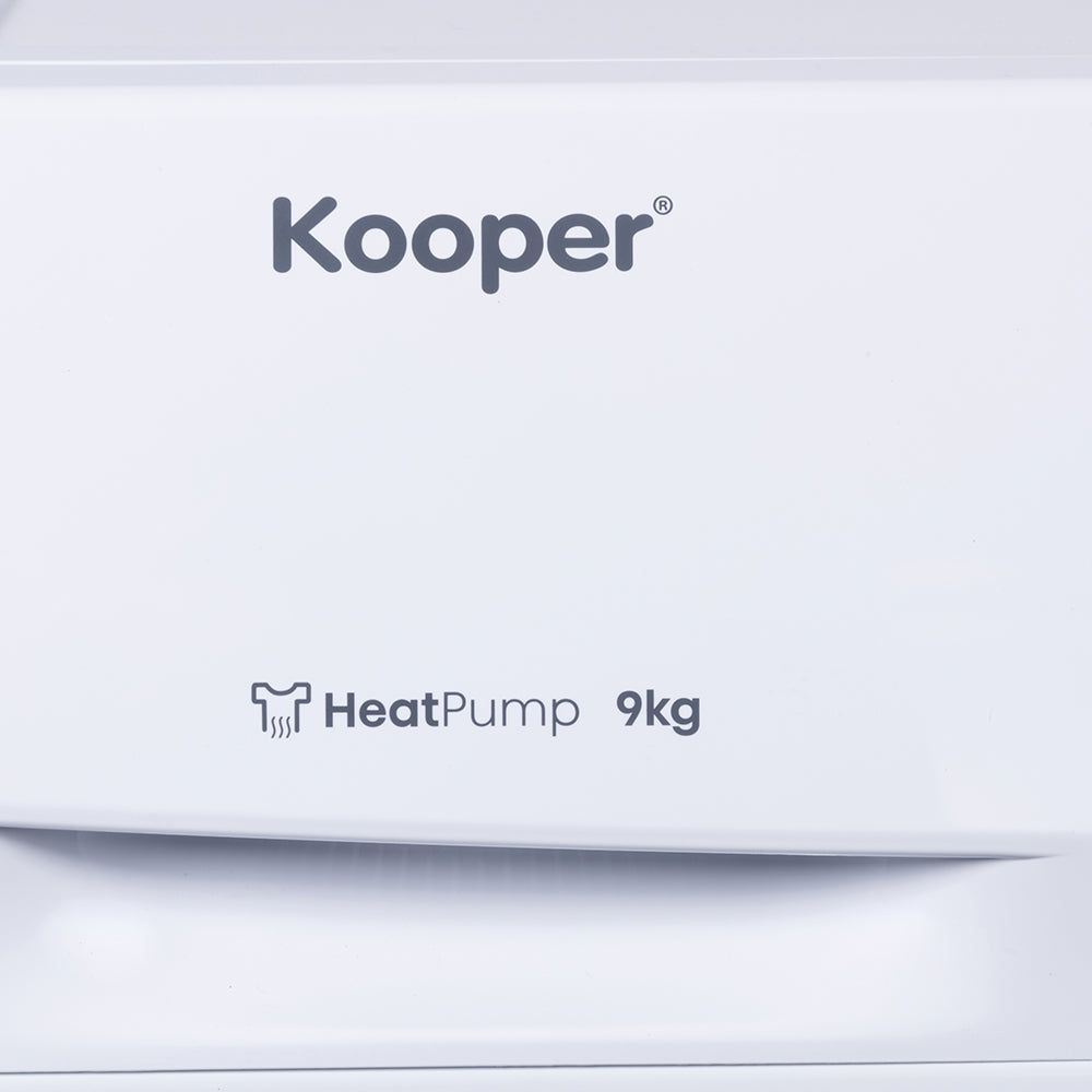 Asciugatrice a pompa di calore A++ con 15 programmi 9 Kg Kooper