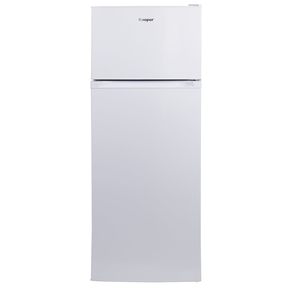 Frigorifero con freezer 206 L doppia porta bianco 54x54x145 cm Kooper