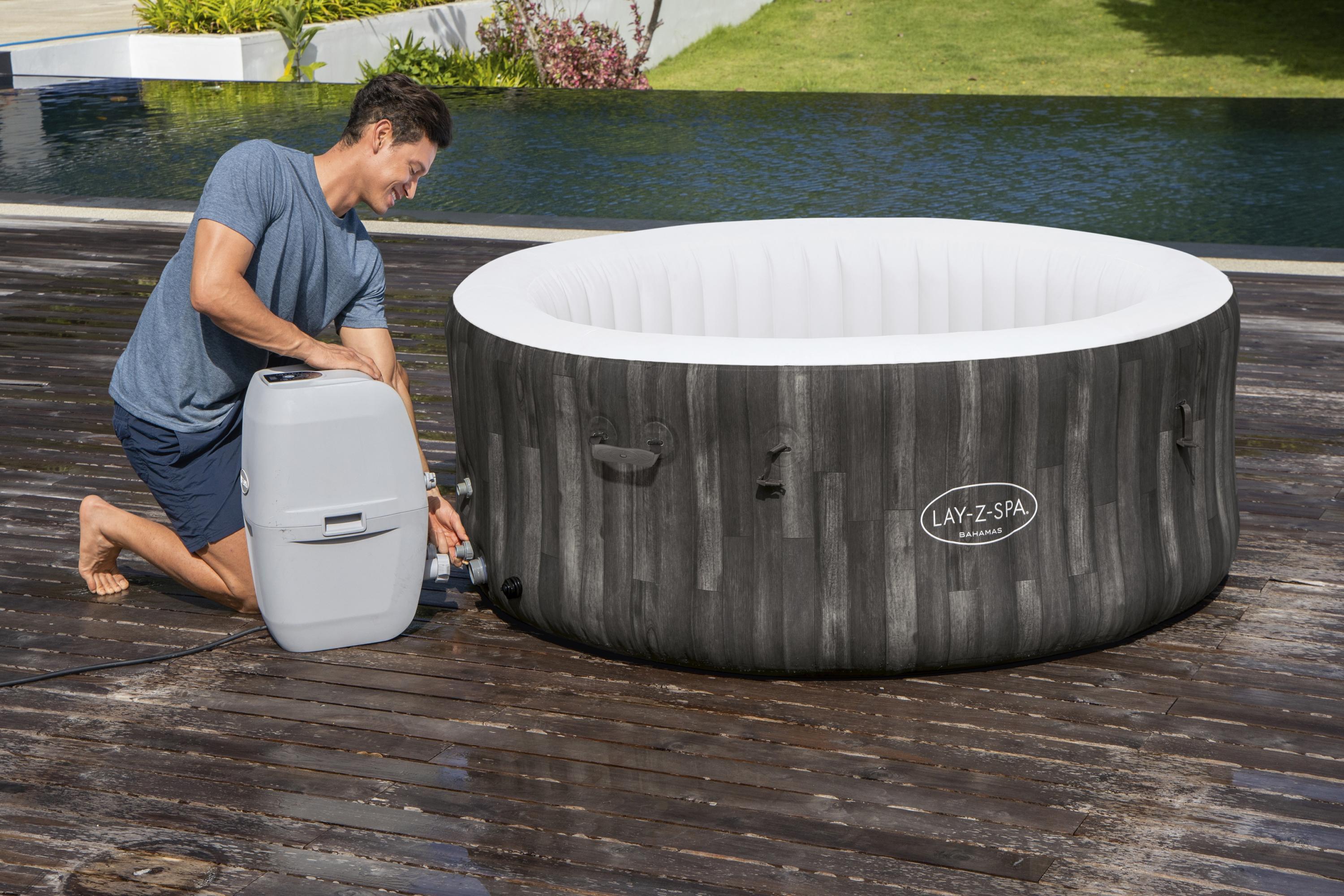 Piscina SPA Idromassaggio Lay-Z-Spa Bahamas AirJet Bestway 60005