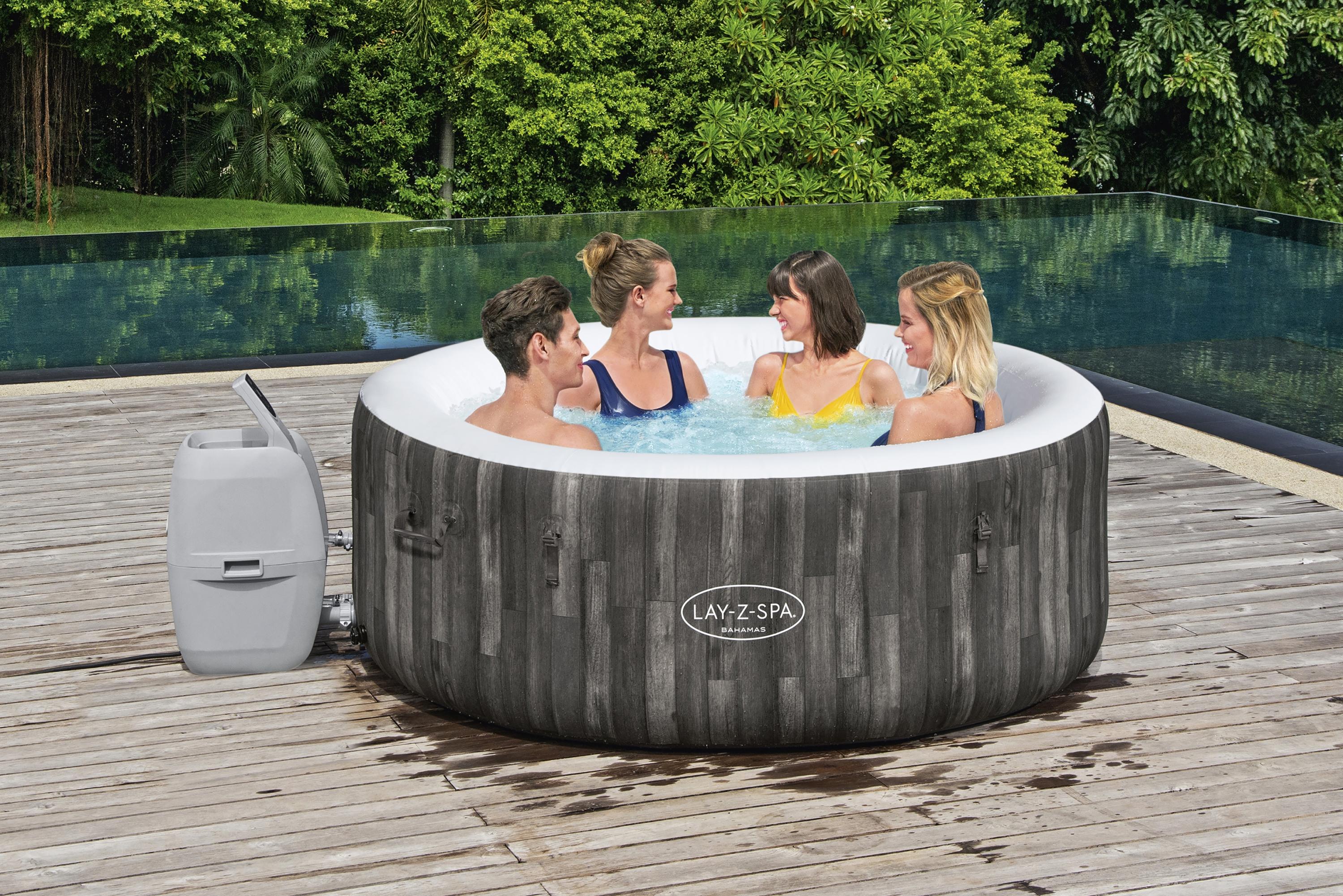 Piscina SPA Idromassaggio Lay-Z-Spa Bahamas AirJet Bestway 60005
