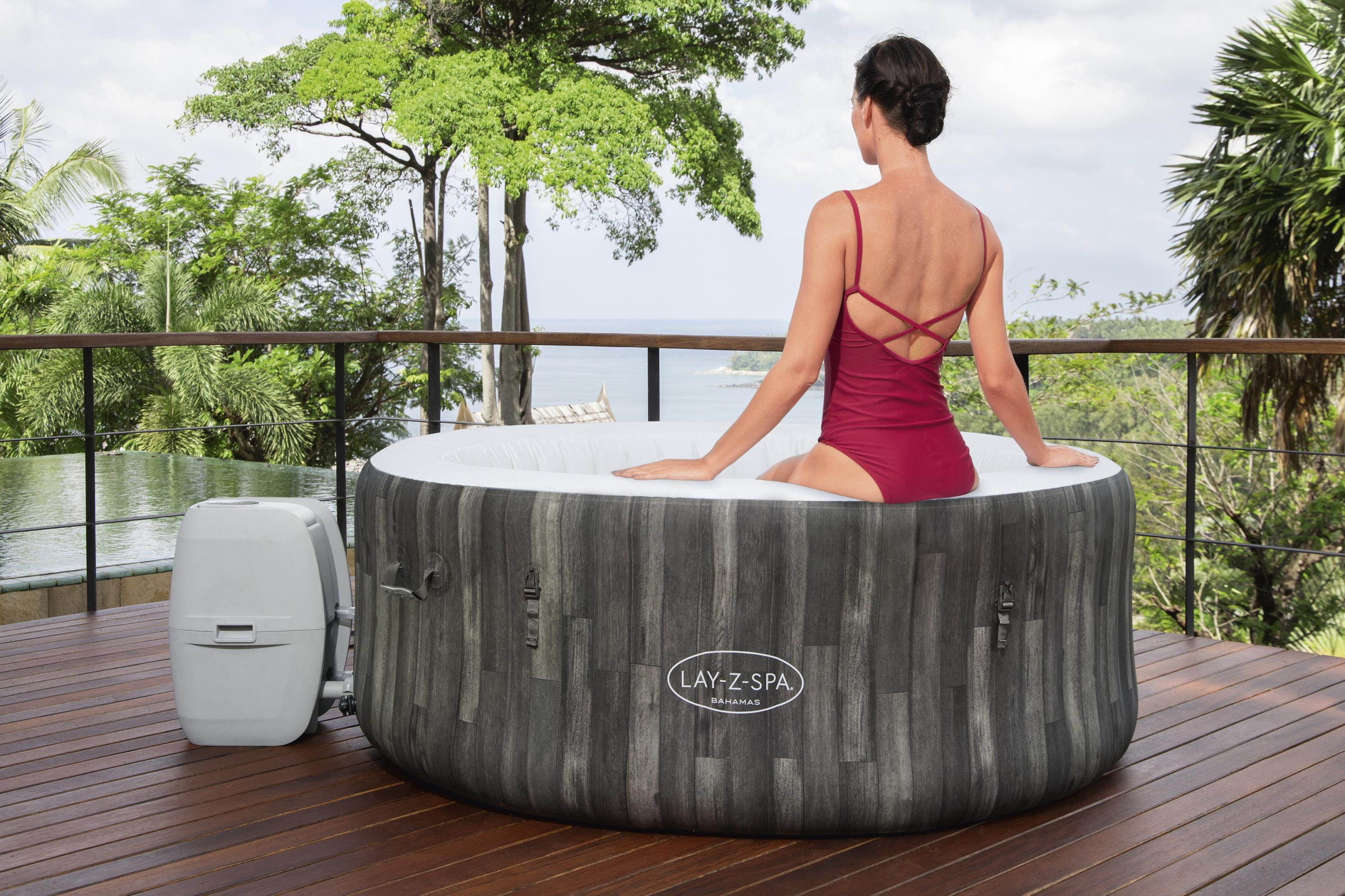 Piscina SPA Idromassaggio Lay-Z-Spa Bahamas AirJet Bestway 60005