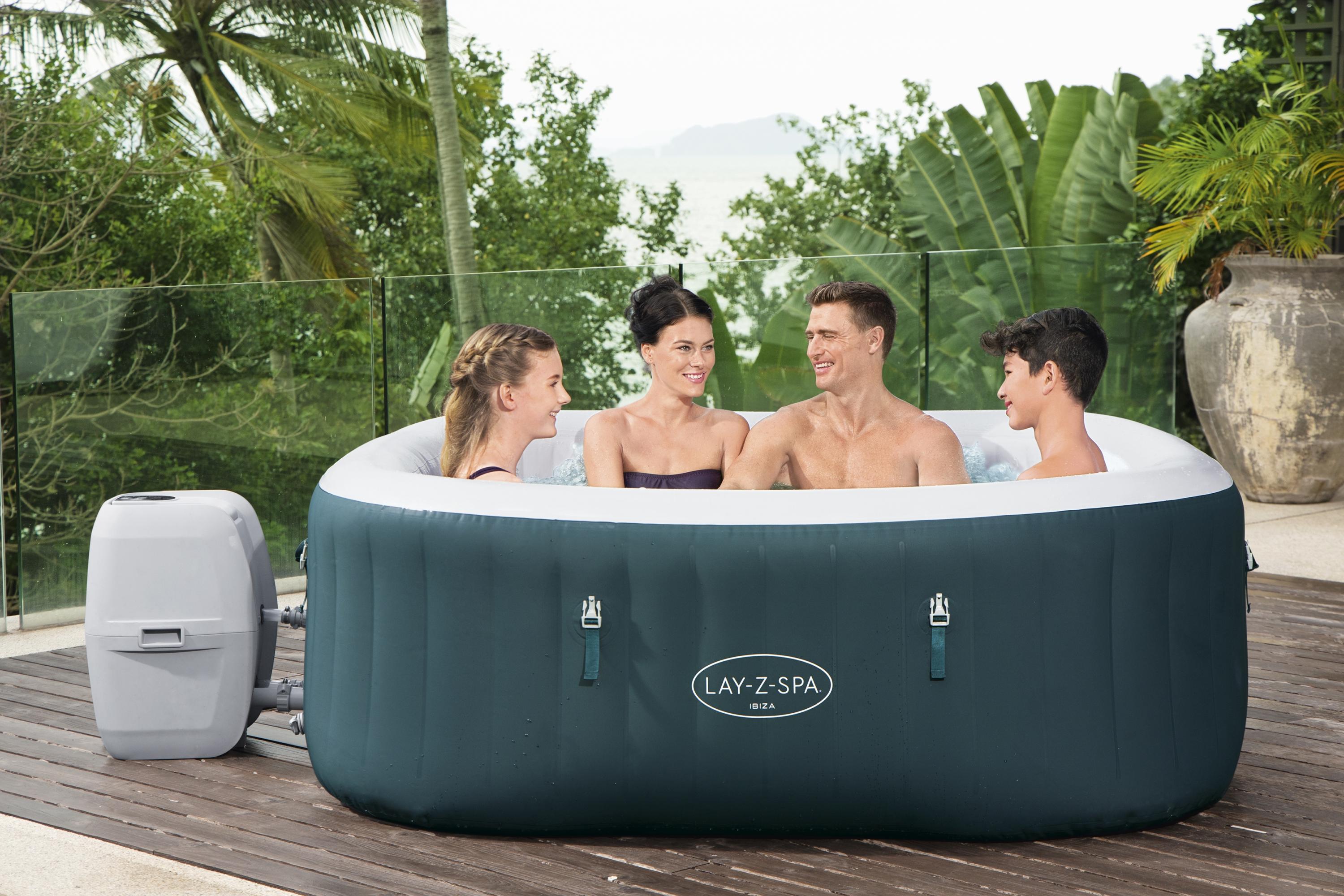 Piscina SPA idromassaggio Lay-Z-Spa Ibiza AirJet Bestway 60015