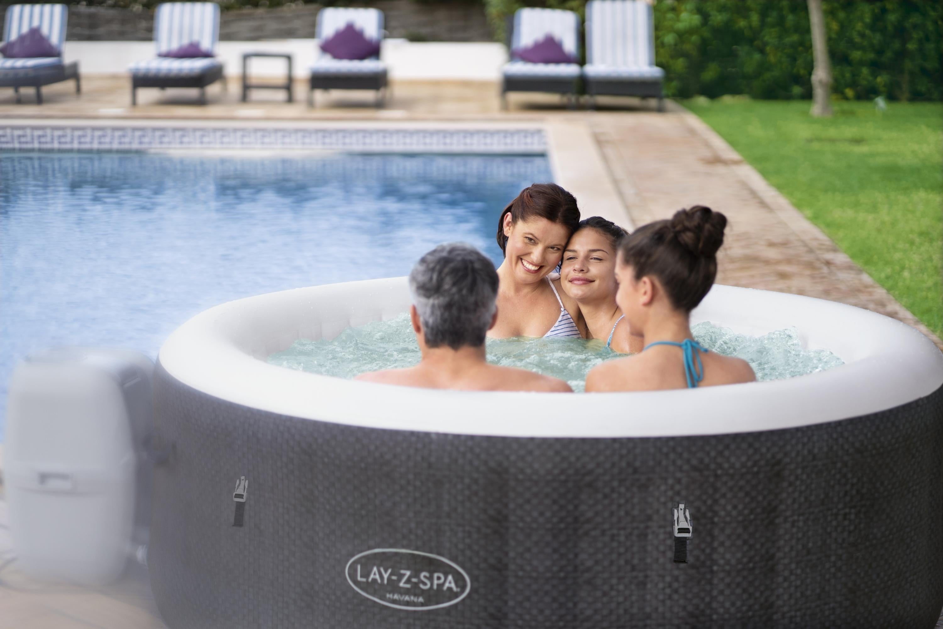 Piscina SPA idromassaggio Lay-Z-Spa Havana AirJet Bestway 60035