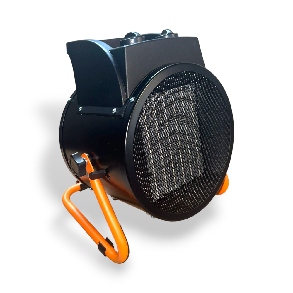 Generatore riscaldatore stufa elettrica aria calda industriale 380/400V con attacco trifase Brixo PTC