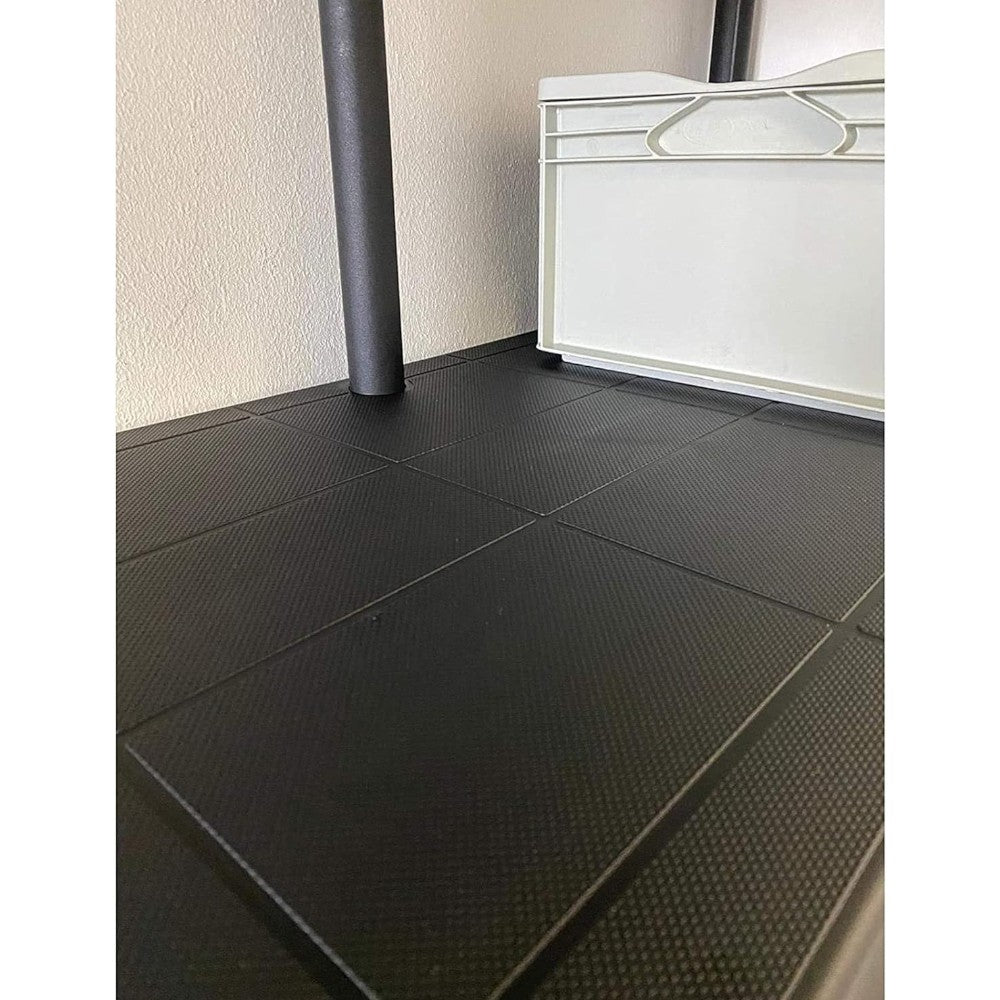 Scaffale in kit in polipropilene alta resistenza 5 ripiani con rinforzo centrale 300 Kg max