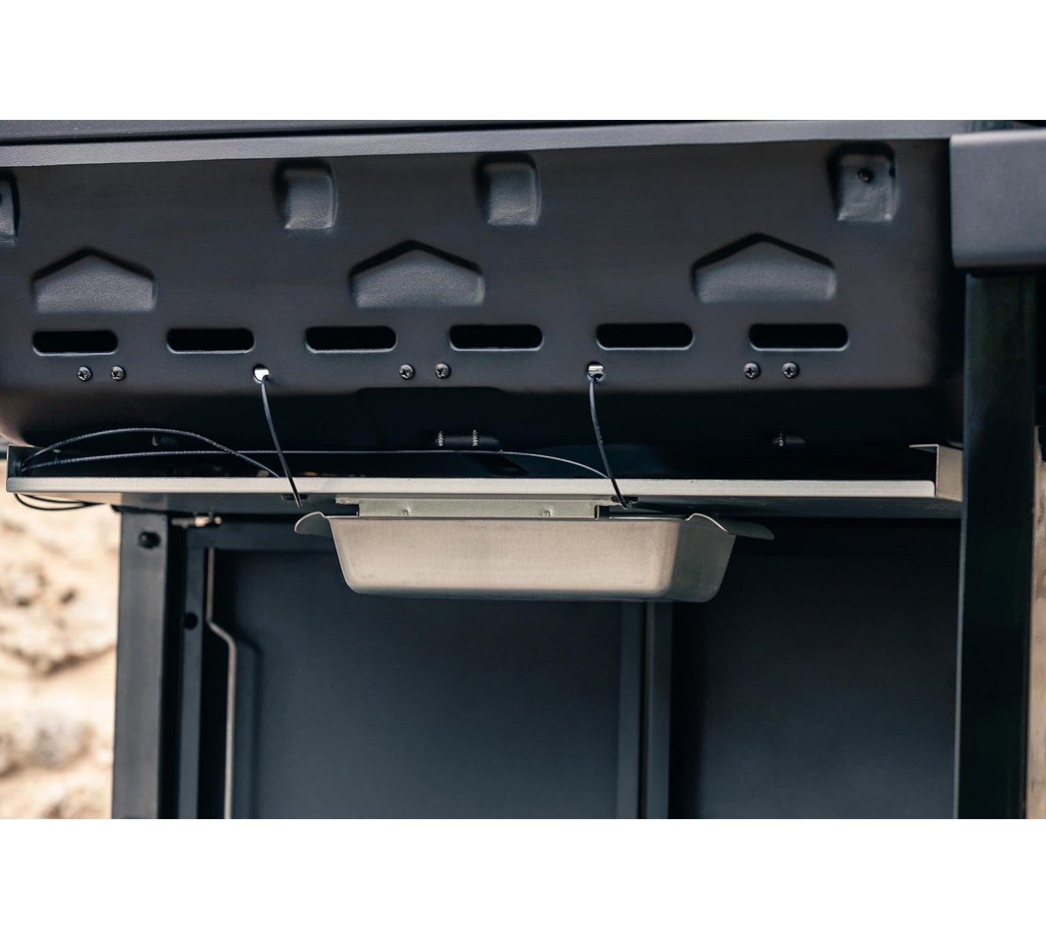 Barbecue a gas 3 bruciatori in acciaio forno con termometro e ripiani richiudibili COMPACT 3L