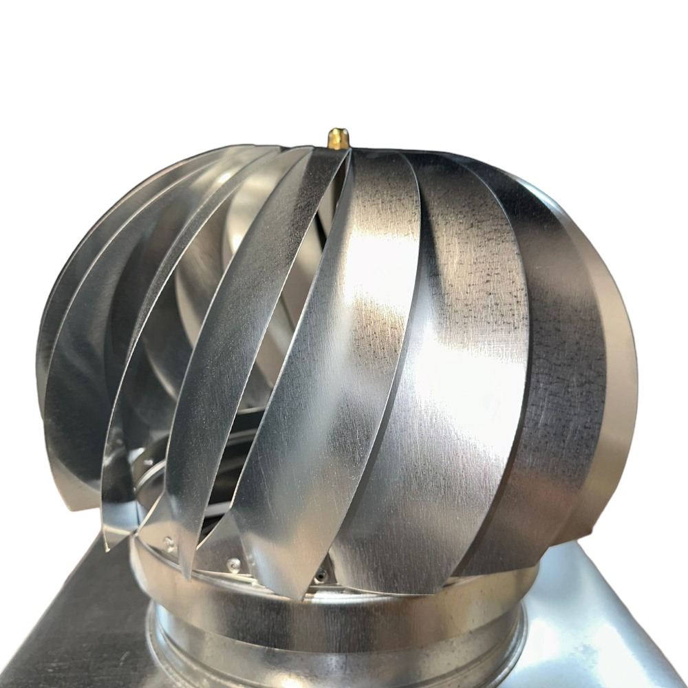 Fumaiolo comignolo girevole quadrato e rettangolare zincato