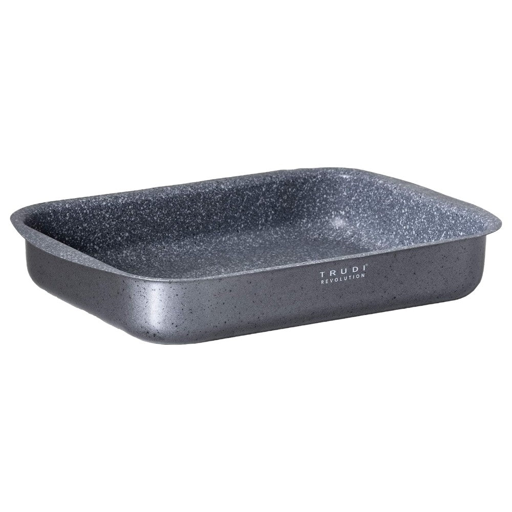 Lasagnera in alluminio universale per tutti i piani di cottura e elevata antiaderenza TRUDI AETERNUM