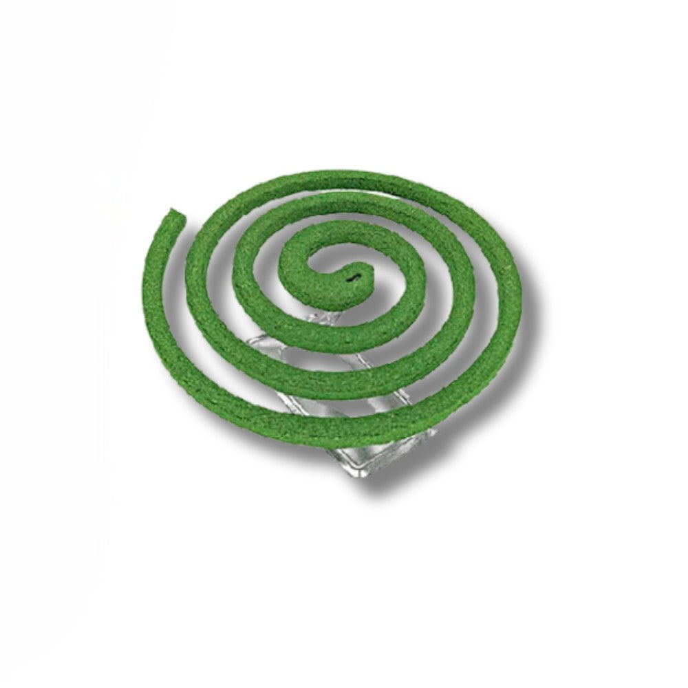 Spirali antizanzare al profumo di citronella confezione 10 pezzi per esterno