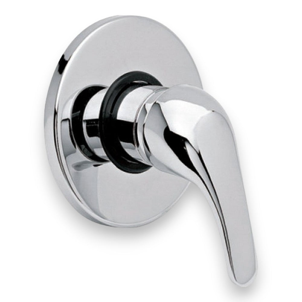 Miscelatore monocomando incasso doccia in ottone cromato