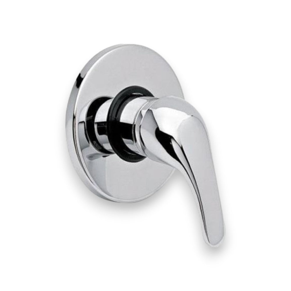 Miscelatore monocomando incasso doccia in ottone cromato