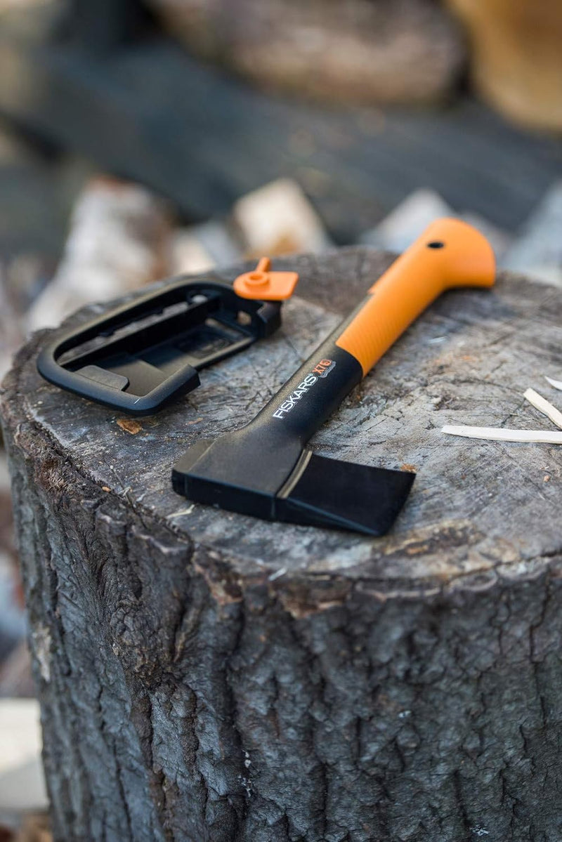 Accetta ascia da taglio spacca legna professionale maneggevole e porta