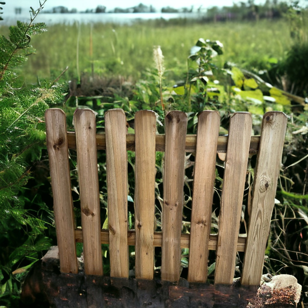 Pannello staccionata recinto in legno trattato per recinzione giardino LASA