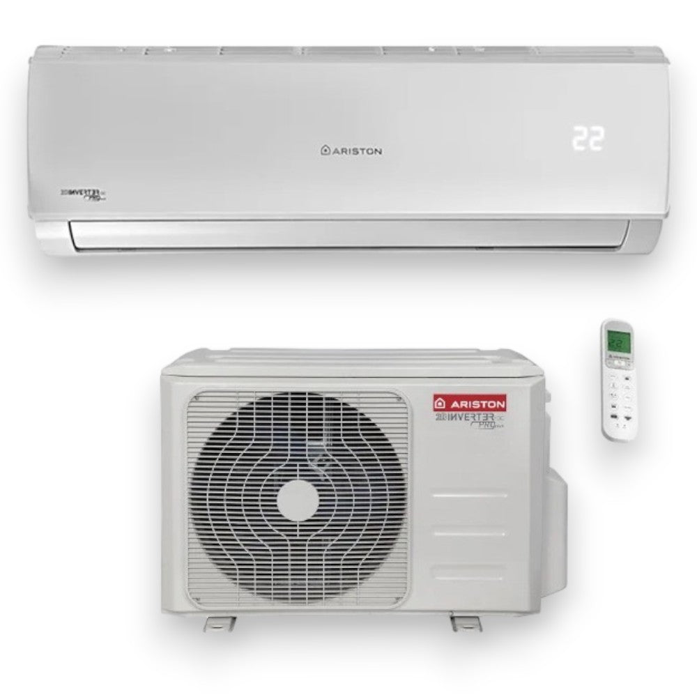 Condizionatore climatizzatore 12000 BTU da parete con funzione turbo e follow me R32 35 Ariston