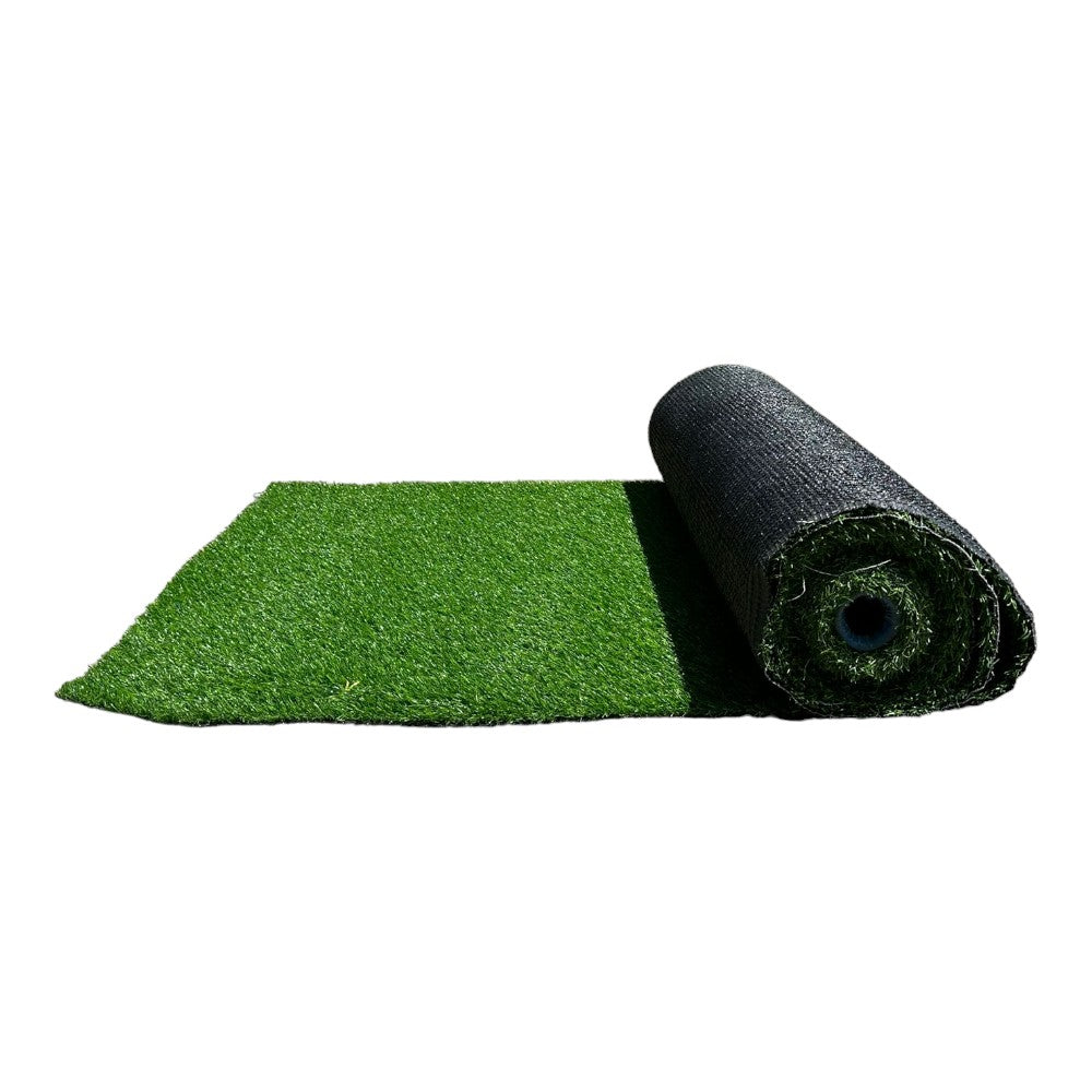 Tappeto erba sintetica finto prato verde per esterno giardino 30mm rotolo 10 mt