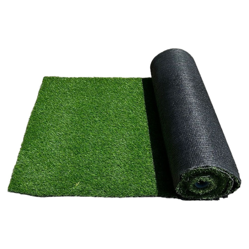 Tappeto erba sintetica finto prato verde per esterno giardino 30mm rotolo 10 mt