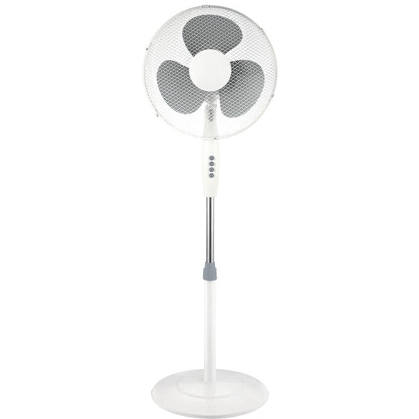 Ventilatore a Piantana Nebulizzatore Bianco Silenzioso con