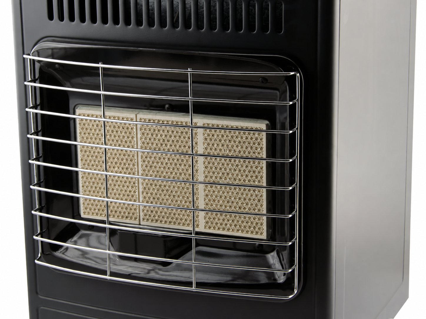 Stufa riscaldamento a gas gpl infrarossi a 3 elementi ceramici watt 4200