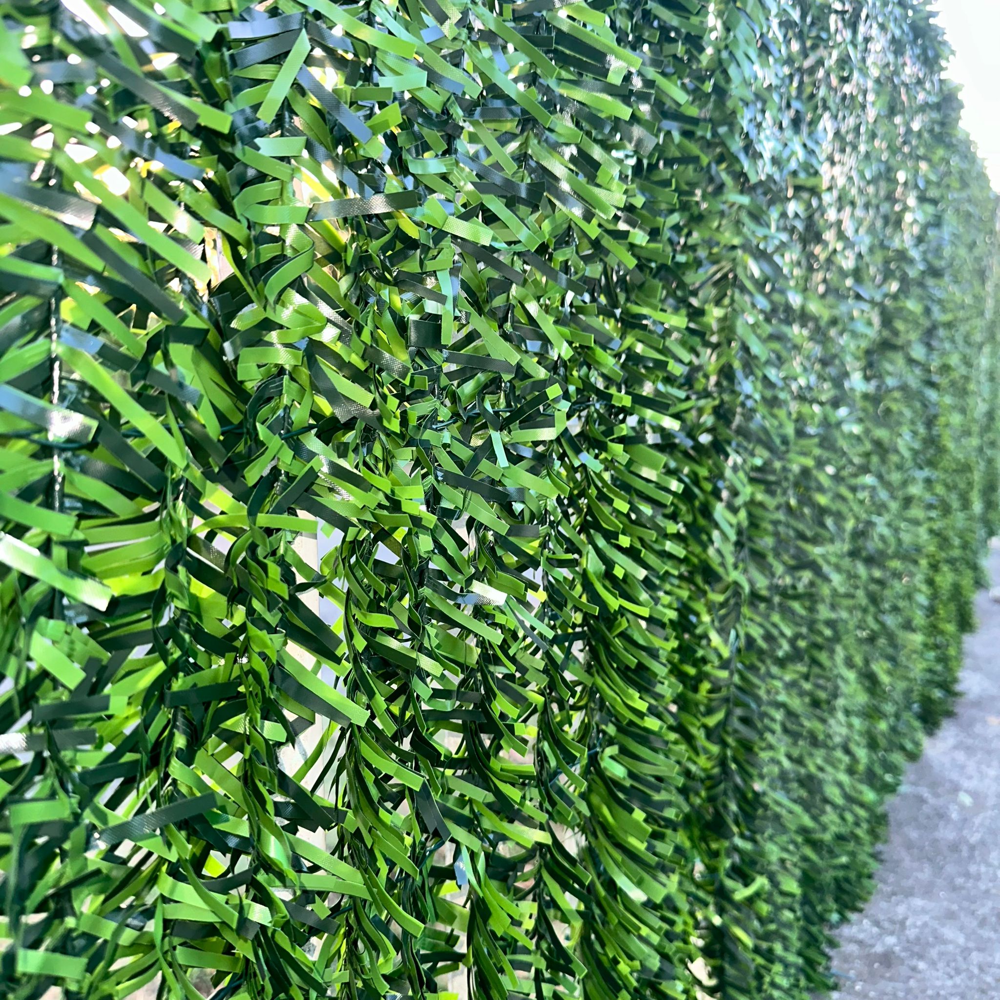 Artificial fence hedge 1x3M Green Screen Basic