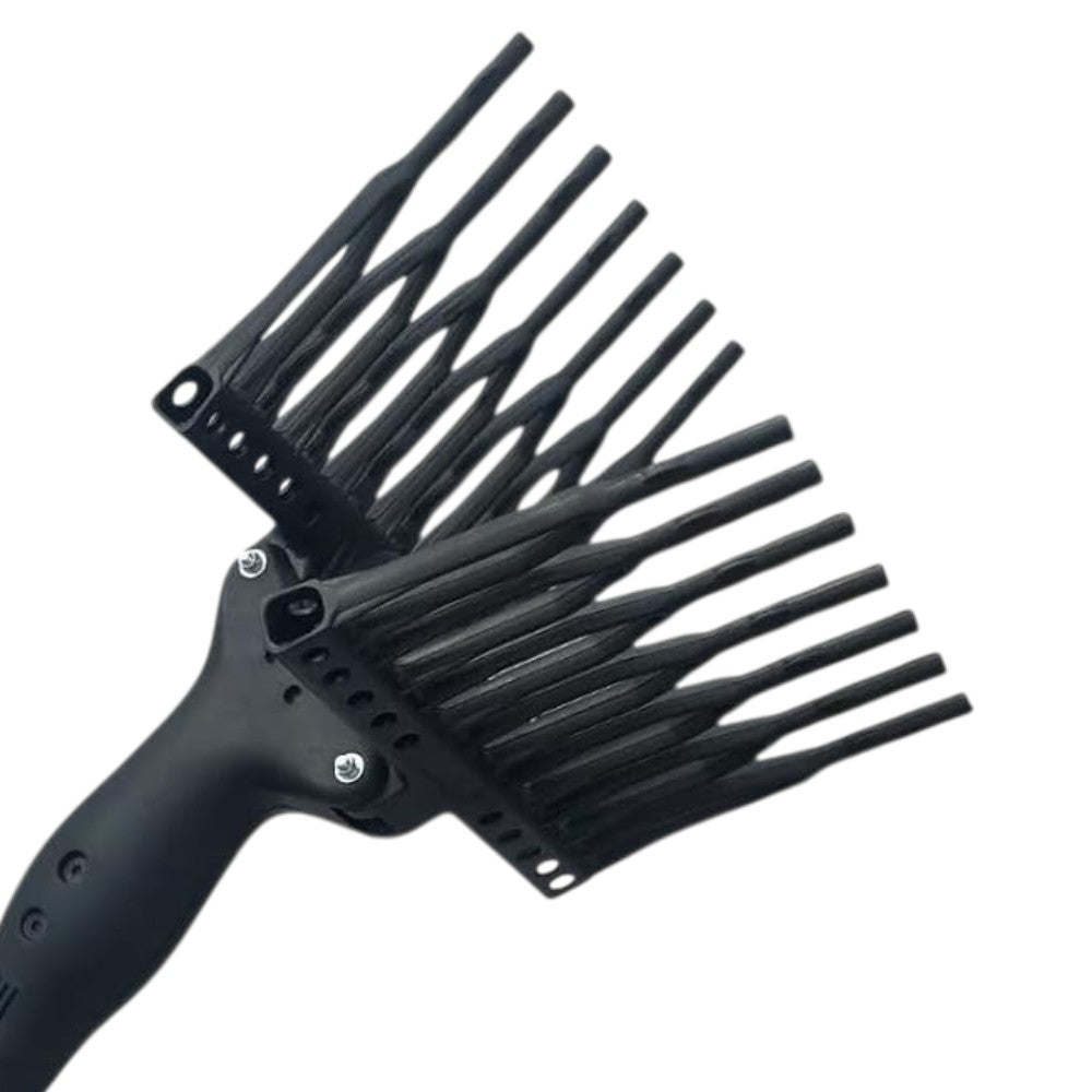Abbacchiatore scuotitore olive elettrico 12V con asta telescopica in alluminio allungabile da 1.9 mt. a 2.80 mt.
