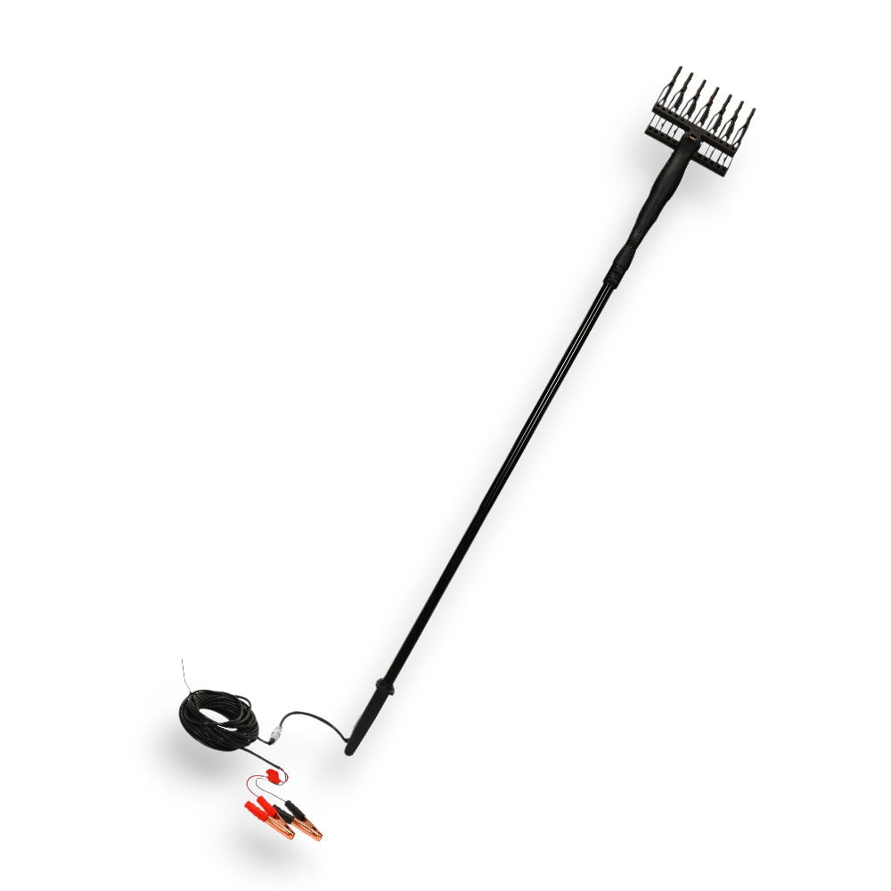 Scuotitore abbacchiatore elettrico per raccolta olive con asta in alluminio 140 w