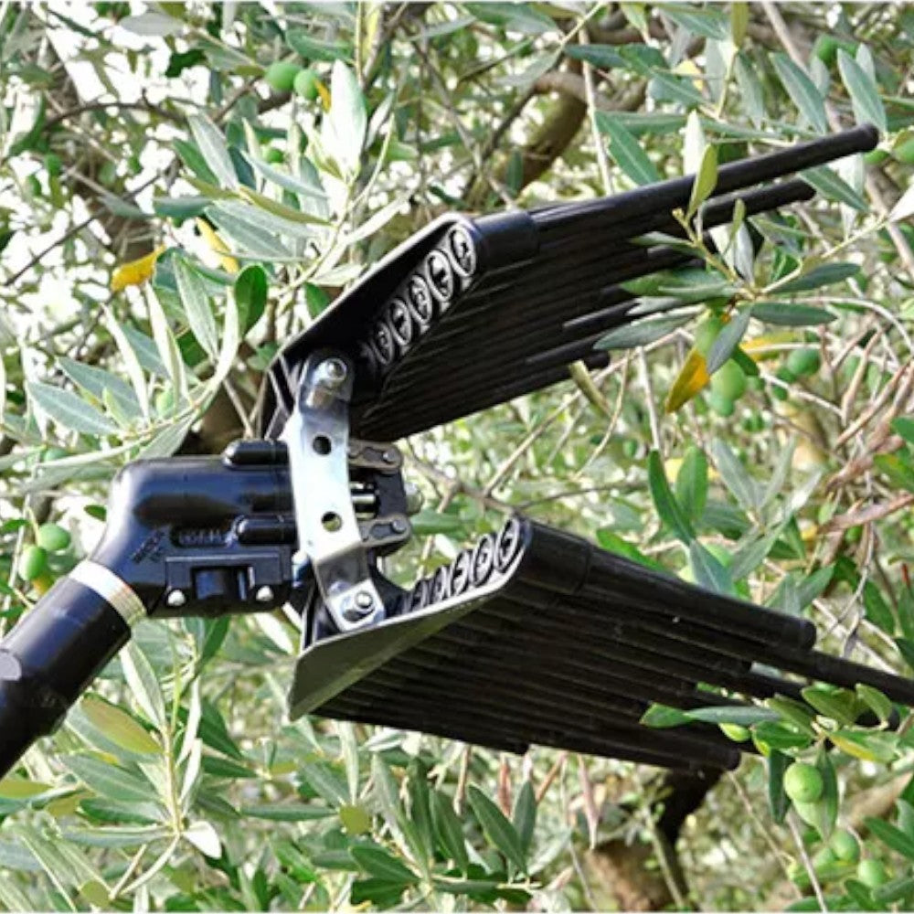 Scuotitore abbacchiatore elettrico per raccolta olive con asta in alluminio 140 w