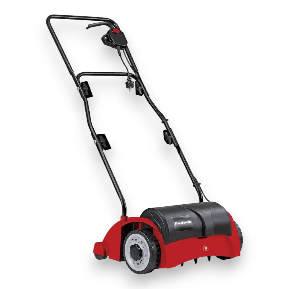 Arieggiatore elettrico per prato con impugnatura guida richiudibile 1200W