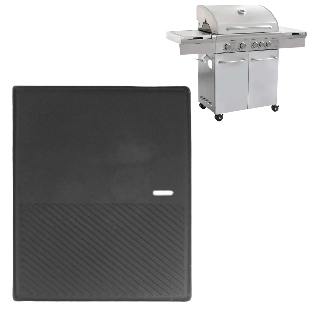 Piastra di ricambio in ghisa 43x36 cm per barbecue a 4 fuochi Florida Deluxe