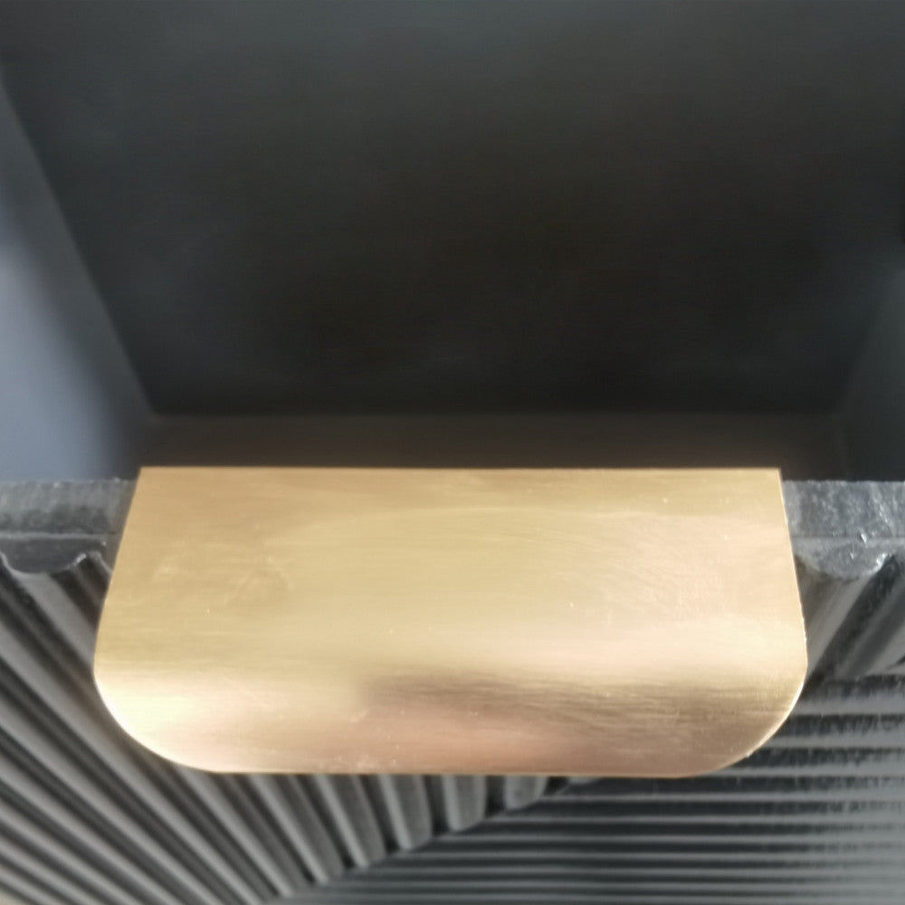 Mobiletto comodino in legno con tre cassetti 34x25xH60.5 cm Claiton