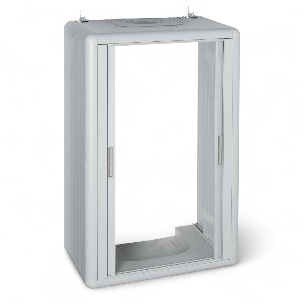 Armadio copricaldaia apertura a serranda himalaya easy roll bianco