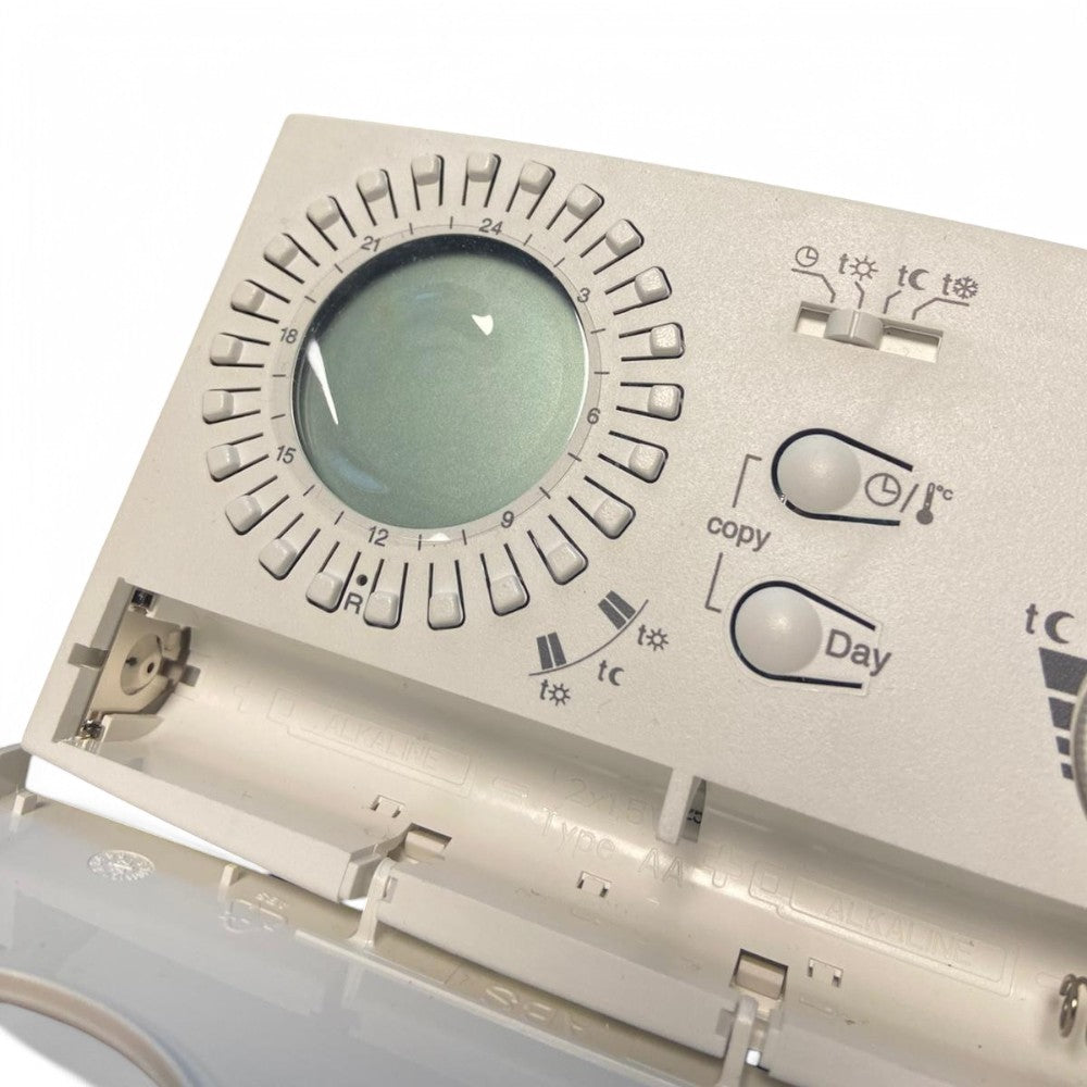 Cronotermostato ambiente settimanale programmabile analogico digitale 1CR CR209/S