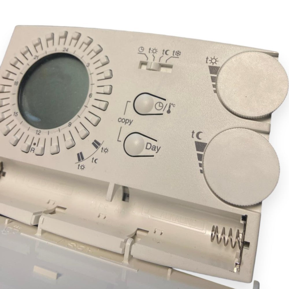 Cronotermostato ambiente settimanale programmabile analogico digitale 1CR CR209/S
