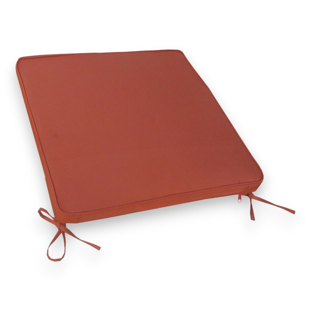 Cuscino da esterno per sedie 40x40 cm sfoderabile e idrorepellente