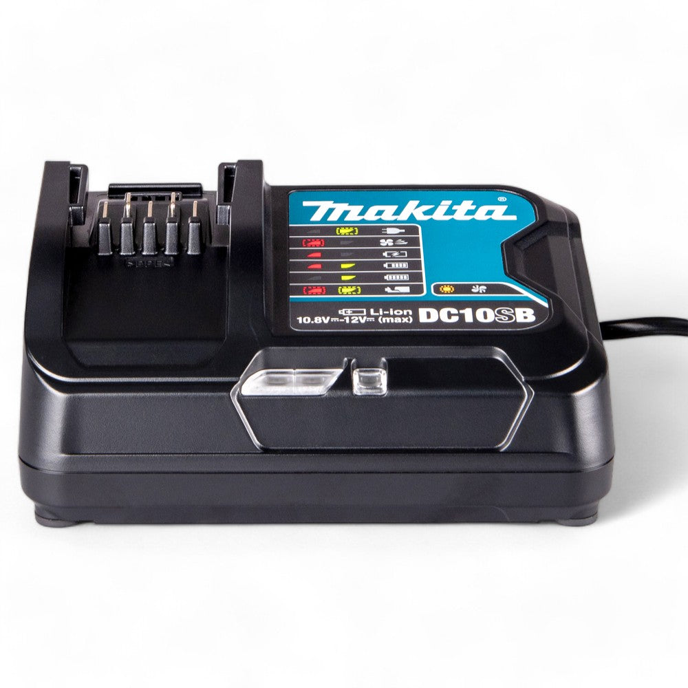 Caricabatterie rapido per batterie CXT da 12Vmax 197363-4 DC10SB Makita