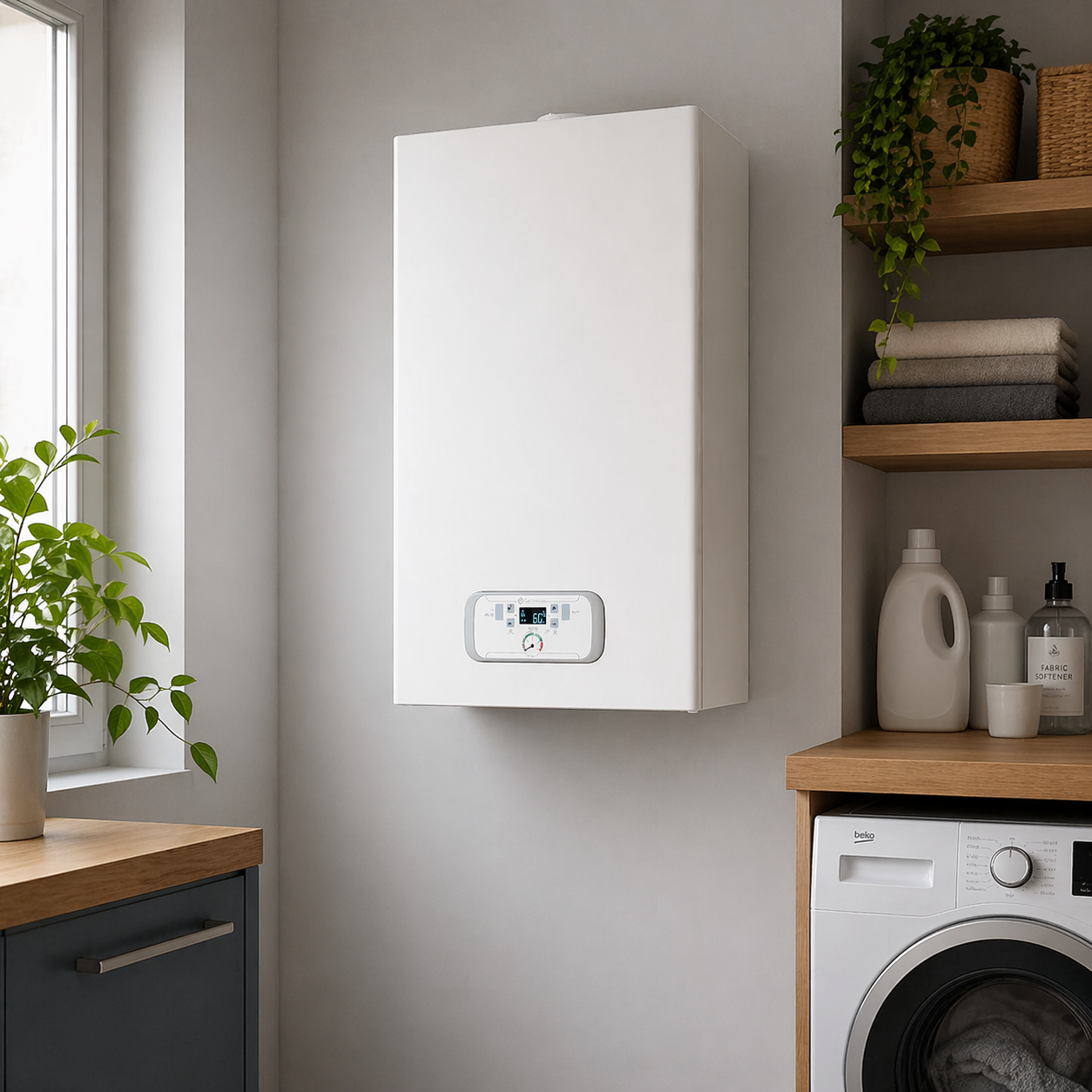 Caldaia murale a condensazione a gas classe energetica A 74.5x40x31.9 cm INOA S