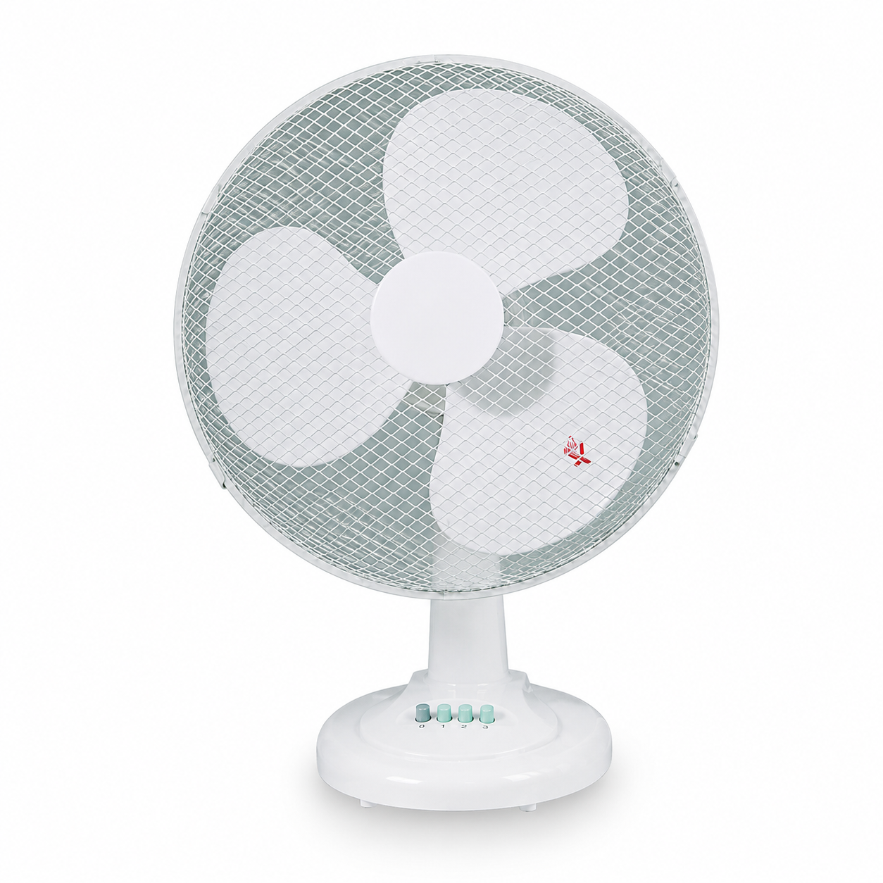 Ventilatore 3 velocità da tavolo con pale 40 cm potenza 45w oscillante e orientabile
