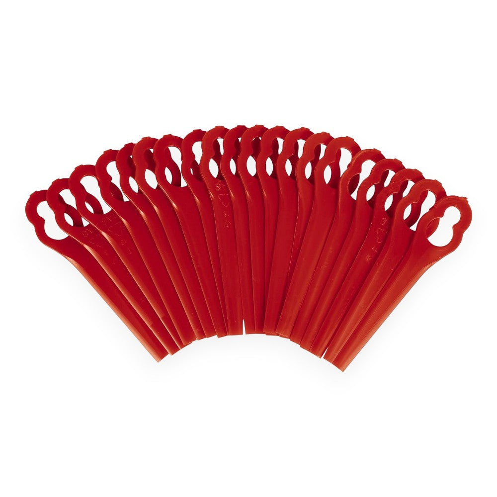 Coltelli di ricambio tagliabordi a batteria per giardino pz.20