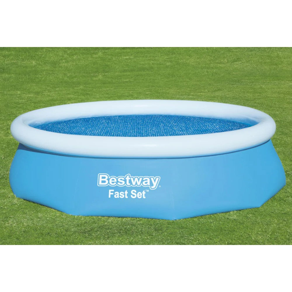 Telo termico copertura solare per piscine tonde Steel Frame BESTWAY