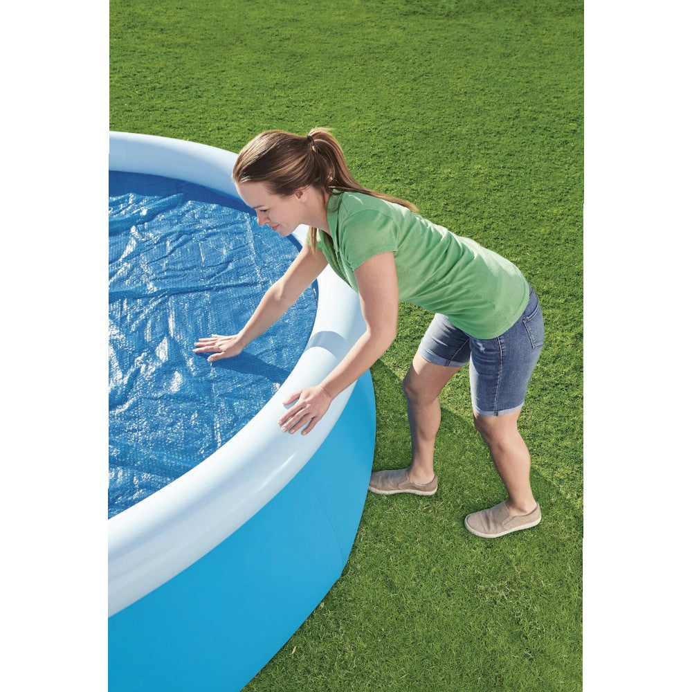 Telo termico copertura solare per piscine tonde Steel Frame BESTWAY