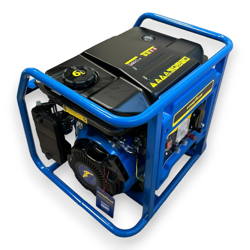 Generatore gruppo elettrogeno a benzina 4 tempi 1100w 45x38xH37 cm