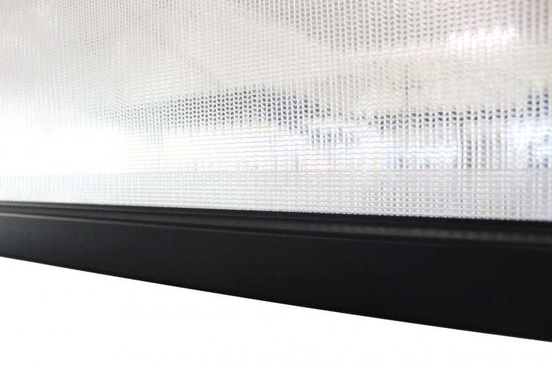 Tenda zanzariera laterale 270x238 cm in alluminio e PVC per pergola bioclimatica
