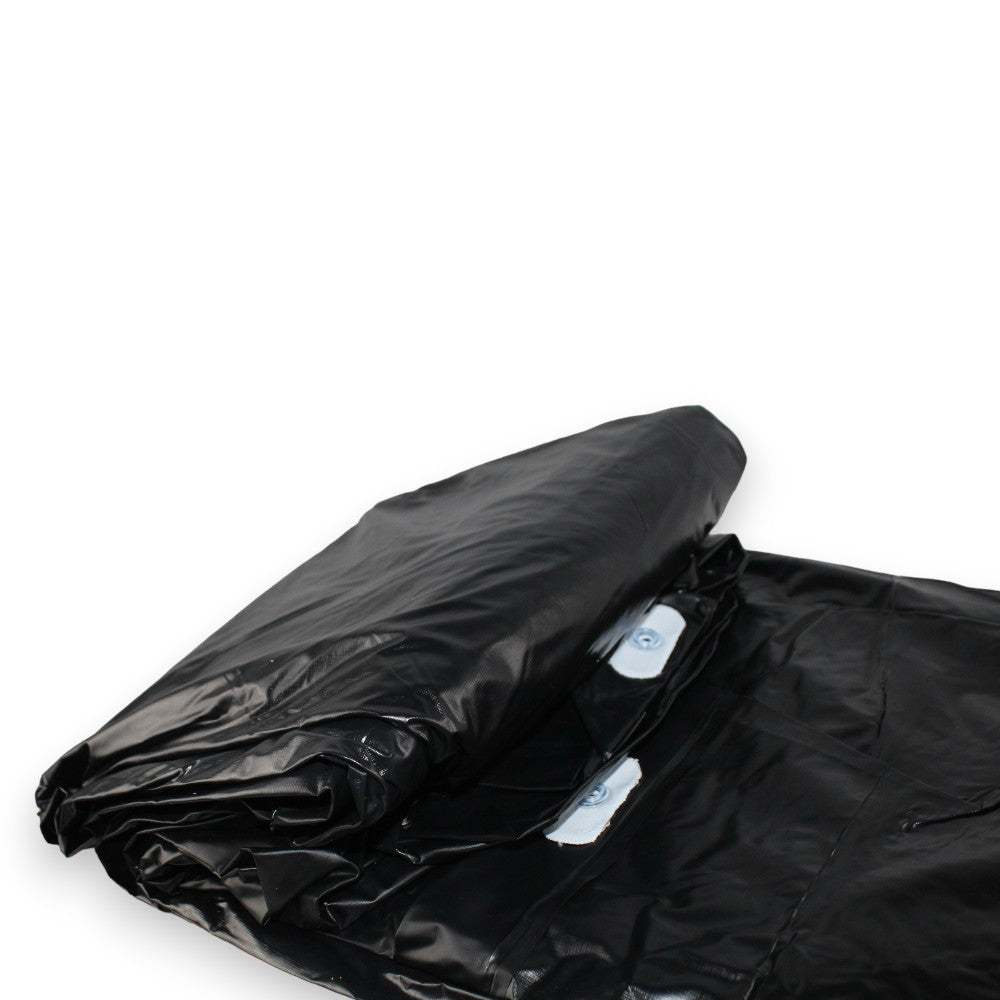 Telo di copertura in PVC nero impermeabile per piscine rettangolari fuoriterra 732x366 cm P03633 Bestway