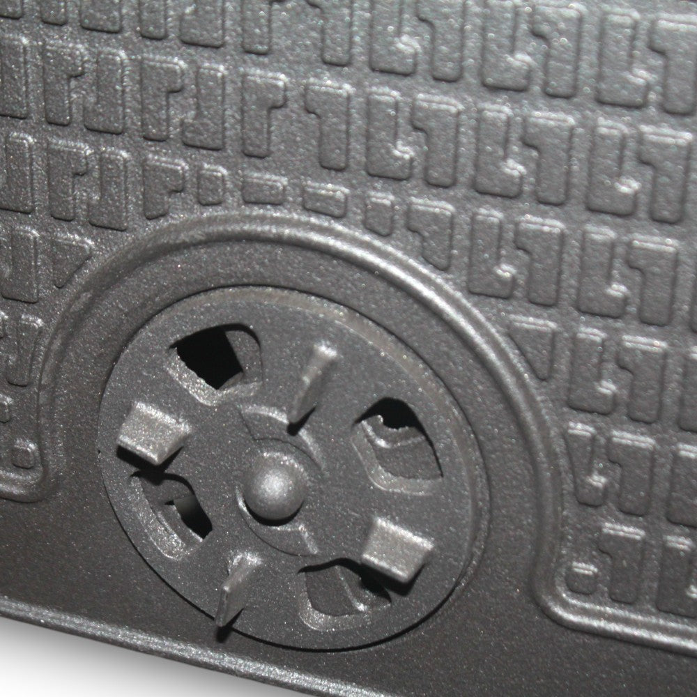 Stufa riscaldamento a legna con forno struttura in acciaio 11.3 kw rivestimento ghisa e maioliche Kalorosa