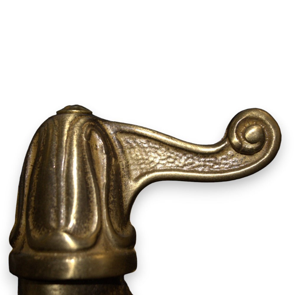 Rubinetto in ottone per fontane a muro attacco mezzo pollice con adattatore tre quarti Dragons